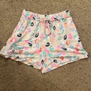 NWOT ODDY Size 1x leopard print lounge short. Fits more like large